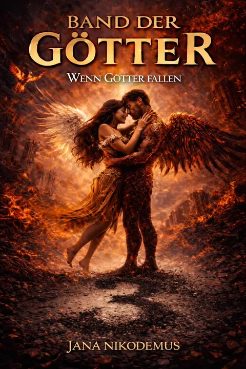 Buchcover: Das Band der Götter – Teil 3: Wenn Götter fallen von Jana Nikodemus